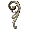 Acanthus Scroll Decorative STL Model for CNC