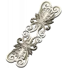 Acanthus Scroll Cartouche - STL 3D model for CNC