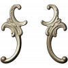 Baroque Corner Ornament STL for CNC