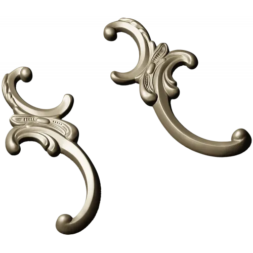 Baroque Corner Ornament STL for CNC