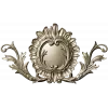 Rococo Cartouche STL 3D model for CNC carving