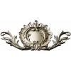 Rococo Cartouche STL 3D model for CNC carving
