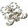 Rococo Cartouche Decorative Panel STL for CNC