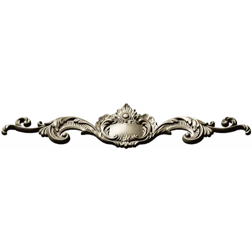 Baroque Cartouche Ornament STL 3D Model for CNC