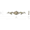 Baroque Cartouche Ornament STL 3D Model for CNC