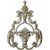 Baroque Acanthus Shell Cartouche - STL 3D model for CNC