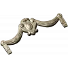 Baroque Swag Cartouche STL for CNC