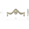 Baroque Swag Cartouche STL for CNC