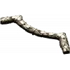 Laurel Ribbon Corner STL 3D model for CNC