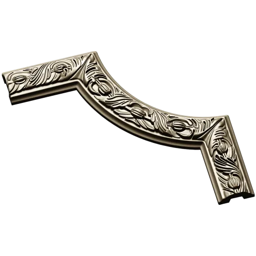 Regal Acanthus Corner - STL 3D model for CNC