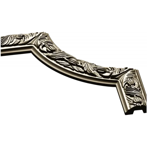 Regal Acanthus Corner - STL 3D model for CNC