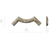 Regal Acanthus Corner - STL 3D model for CNC