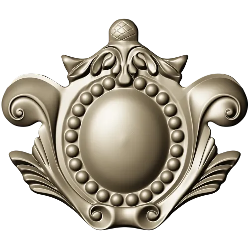 Baroque Medallion Cartouche