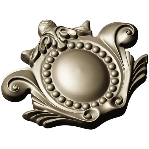 Baroque Medallion Cartouche