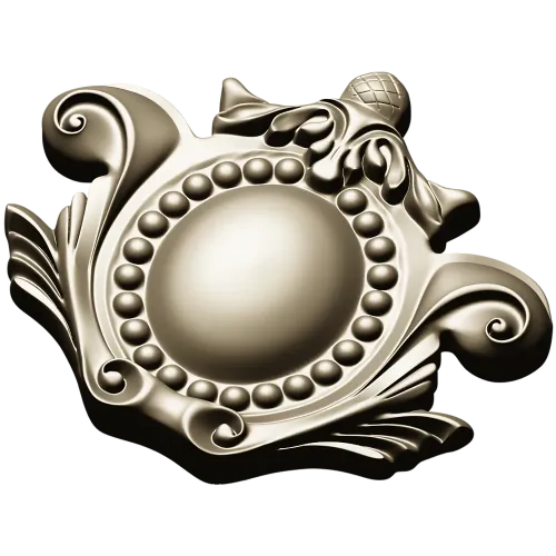 Baroque Medallion Cartouche