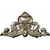 Ornate acanthus cartouche 3D model in STL for CNC carving