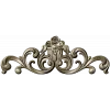 Rococo Rose Cartouche - STL 3D model for CNC