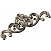 Rococo Rose Cartouche - STL 3D model for CNC