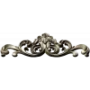 Rococo Rose Cartouche - STL 3D model for CNC