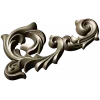 Baroque Acanthus Corner - STL 3D Model for CNC Milling