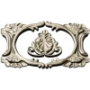 Rocaille Oval Cartouche STL for CNC