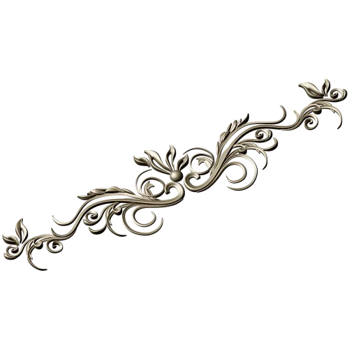 Ornamental Acanthus Scroll STL for CNC