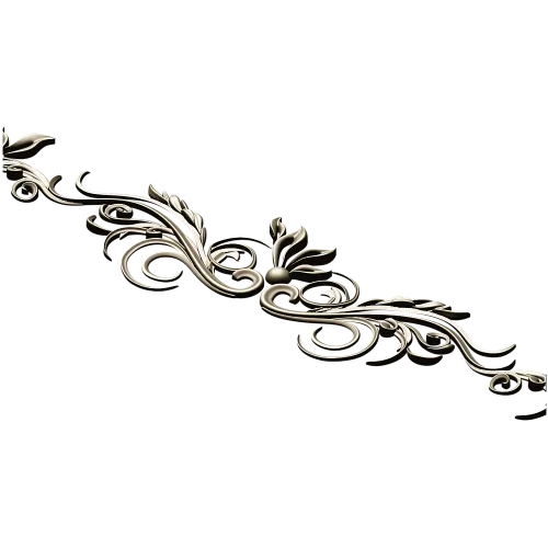 Ornamental Acanthus Scroll STL for CNC