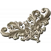 Acanthus Royale - STL 3D model for CNC carving