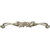 Floral Ribbon Cartouche - STL 3D Model for CNC
