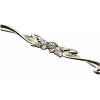 Floral Ribbon Cartouche - STL 3D Model for CNC