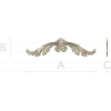 Rococo Acanthus Crest - STL 3D Model for CNC Milling