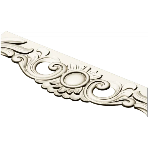 Ornate Cartouche STL 3D Model for CNC Milling