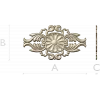 STL модель барочного медальона - 3D модель stl для ЧПУ фрезера