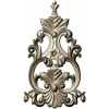 Ornate Acanthus Cartouche - STL 3D Model for CNC