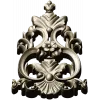 Ornate Acanthus Cartouche - STL 3D Model for CNC