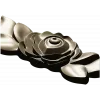 High-relief Rose Applique STL for CNC