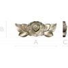 High-relief Rose Applique STL for CNC