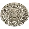 Sunflower Rosette Decorative STL for CNC milling