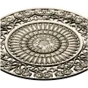 Sunflower Rosette Decorative STL for CNC milling