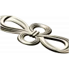 Decorative Ribbon Bow STL 3D Model for CNC Milling