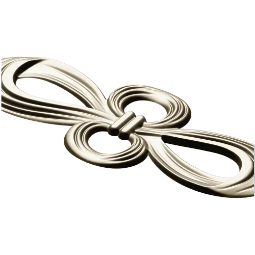 Decorative Ribbon Bow STL 3D Model for CNC Milling