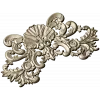 Rococo Shell Cartouche - STL 3D Model for CNC