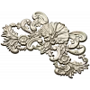 Rococo Shell Cartouche - STL 3D Model for CNC