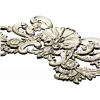Rococo Shell Cartouche - STL 3D Model for CNC