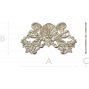 Rococo Shell Cartouche - STL 3D Model for CNC
