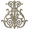 Regal Rocaille Cartouche STL for CNC