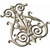 Regal Rocaille Cartouche STL for CNC