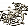 Regal Rocaille Cartouche STL for CNC