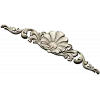 Imperial Fleur Cartouche - high-relief 3D model STL for CNC carving