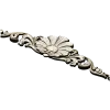 Imperial Fleur Cartouche - high-relief 3D model STL for CNC carving